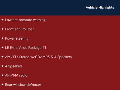 2010 Toyota COROLLA LE