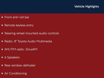 2025 Toyota COROLLA LE