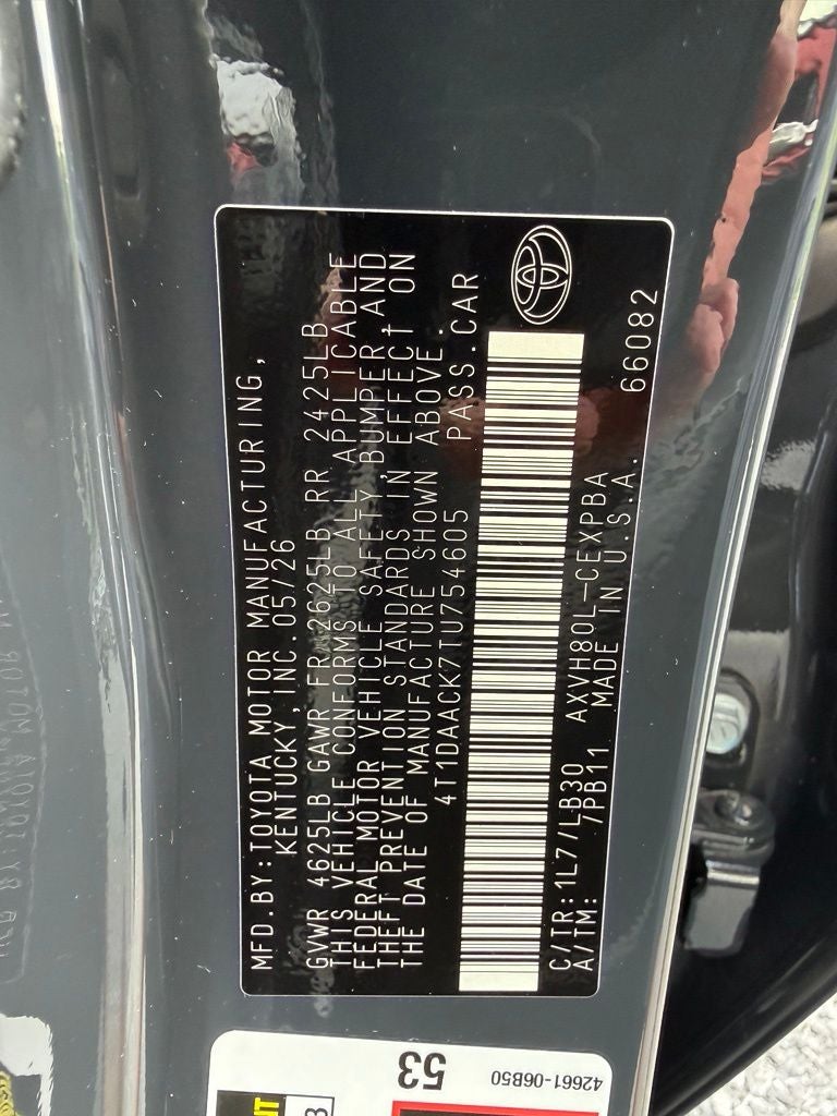 2026 Toyota Camry XSE