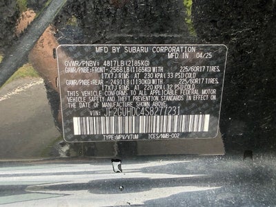2025 Subaru Crosstrek Premium