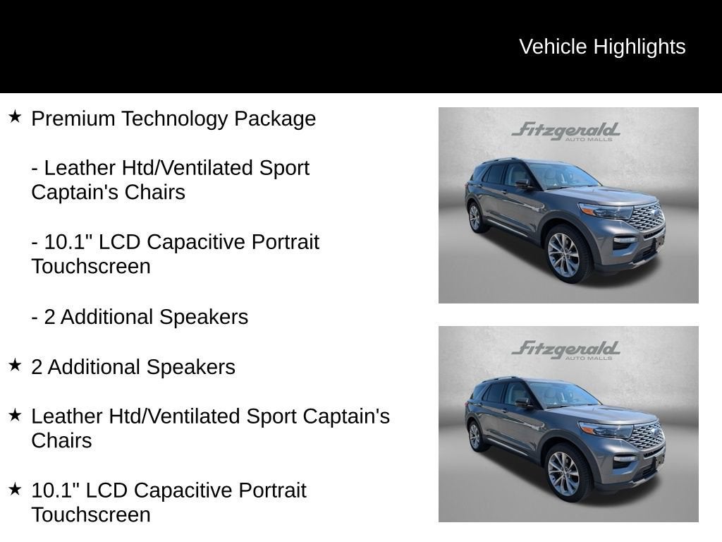 2021 Ford Explorer Platinum