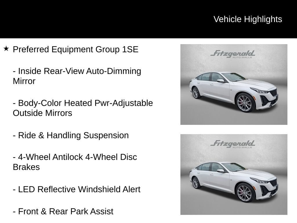 2022 Cadillac CT5 Sport