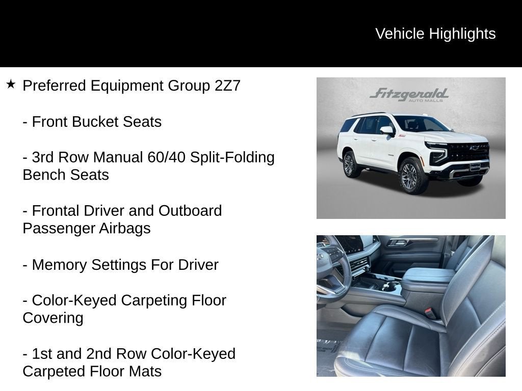 2025 Chevrolet Tahoe Z71