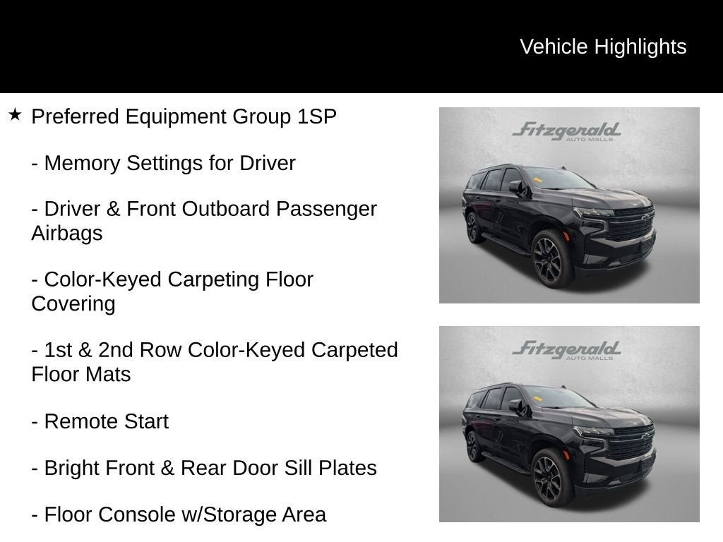 2023 Chevrolet Tahoe RST