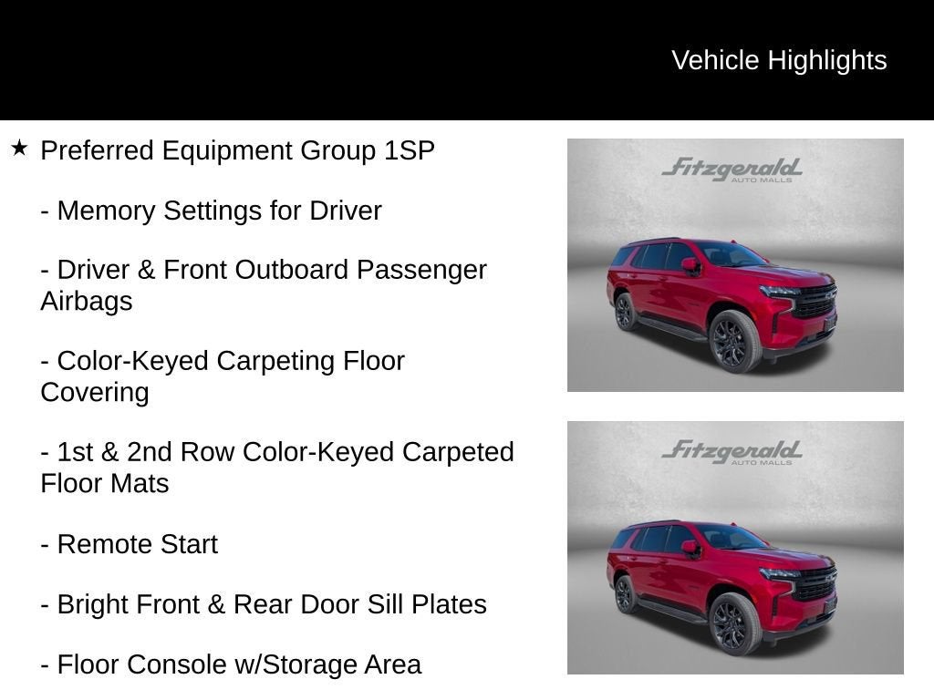 2024 Chevrolet Tahoe RST