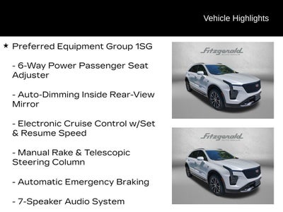 2024 Cadillac XT4 Sport