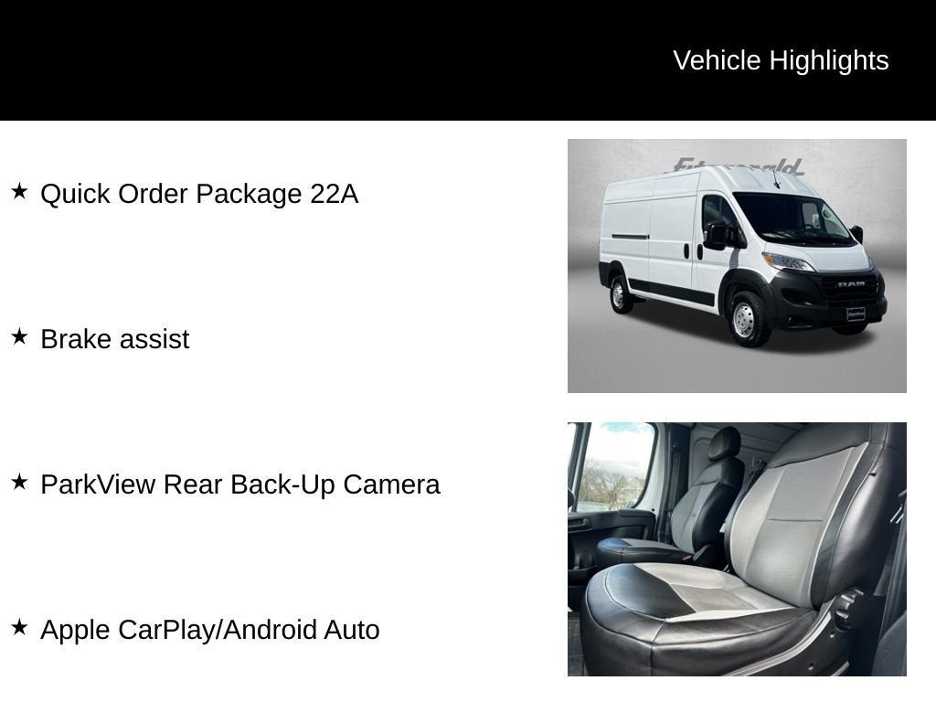 2023 RAM ProMaster Cargo Van 2500 HIGH ROOF 15