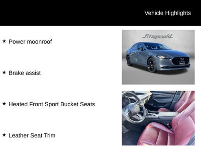 2024 Mazda Mazda3 Sedan 2.5 S Carbon Edition