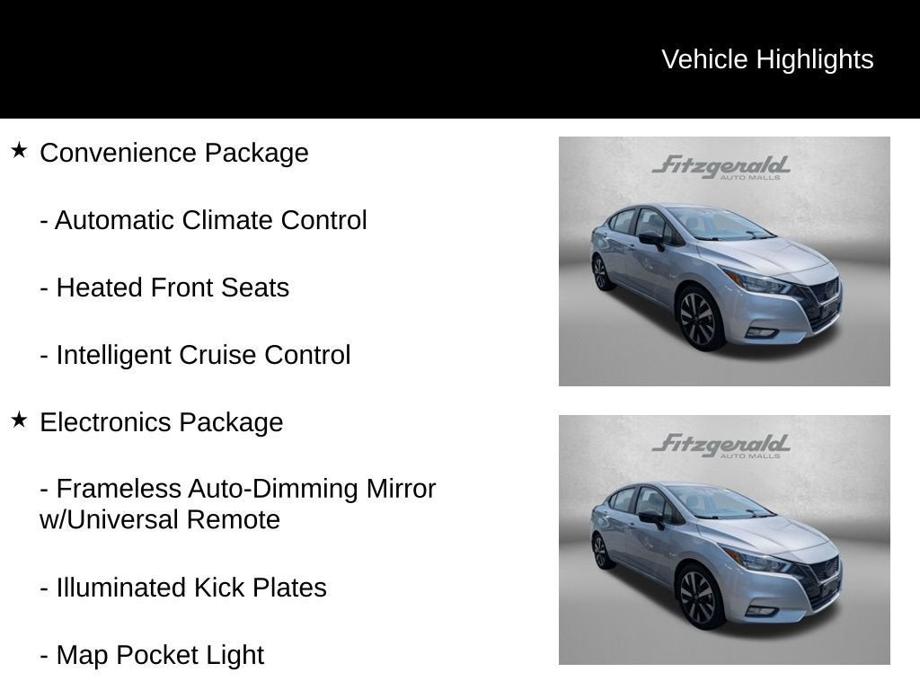 2021 Nissan Versa SR