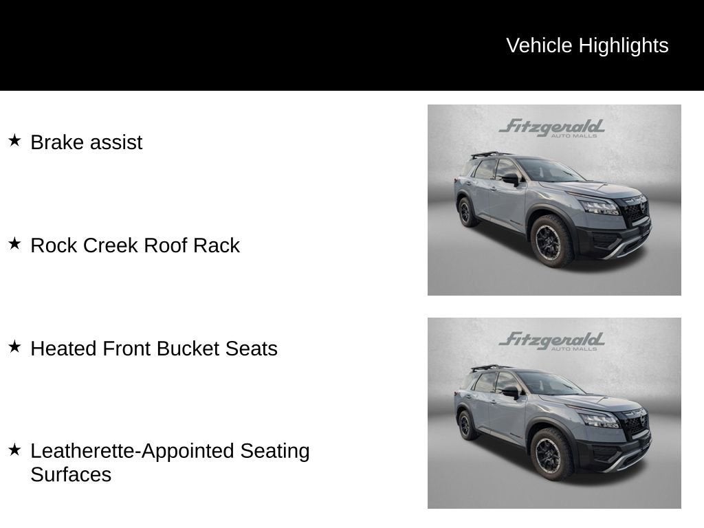 2024 Nissan Pathfinder Rock Creek