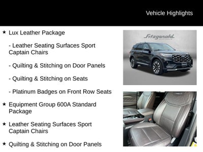 2025 Ford Explorer Platinum
