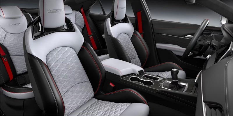interior of Cadillac CT4-V