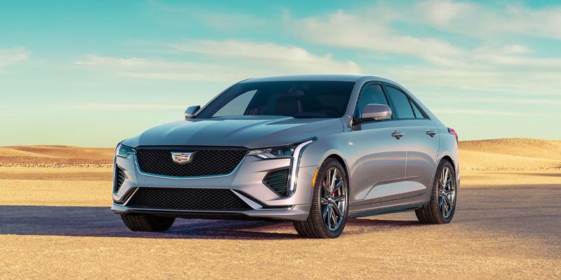 front view of Cadillac CT4