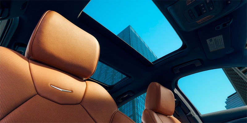 sunroof of Cadillac CT5