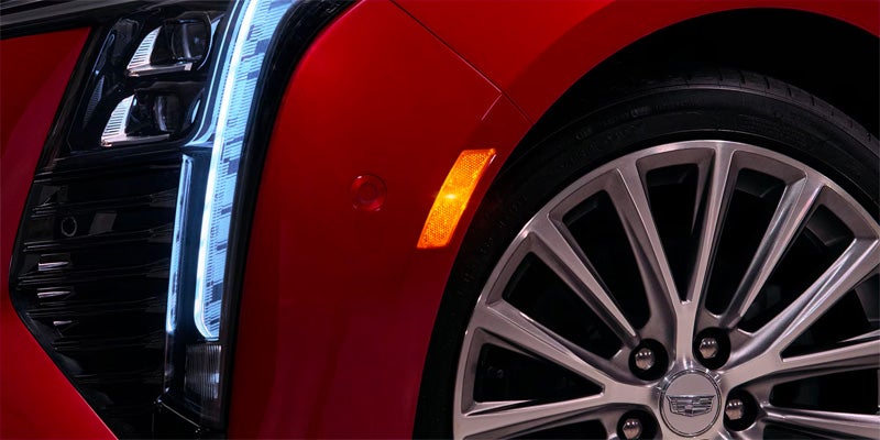 front wheel of Cadillac CT5