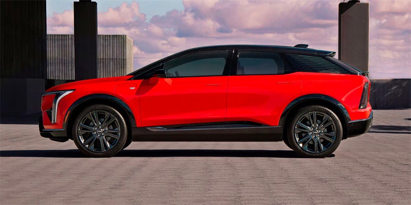 side view of Cadillac OPTIQ