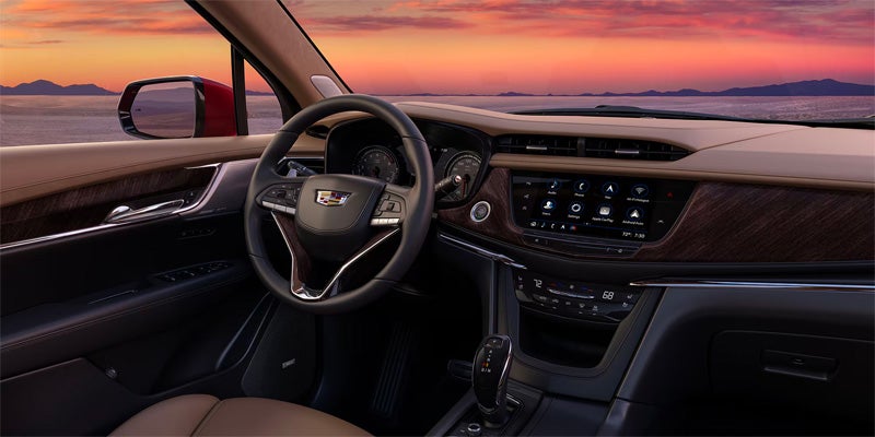 cabin view of Cadillac XT6