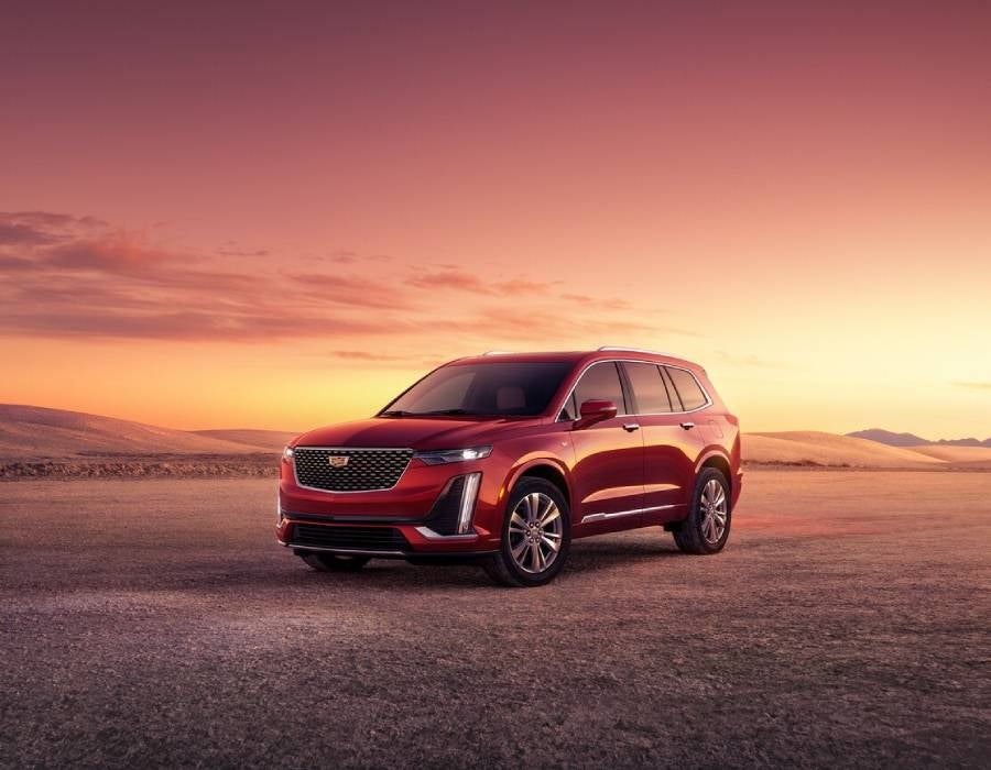 XT6 from Fitzgerald Cadillac of Hagerstown in Hagerstown MD parked in the desert at dusk