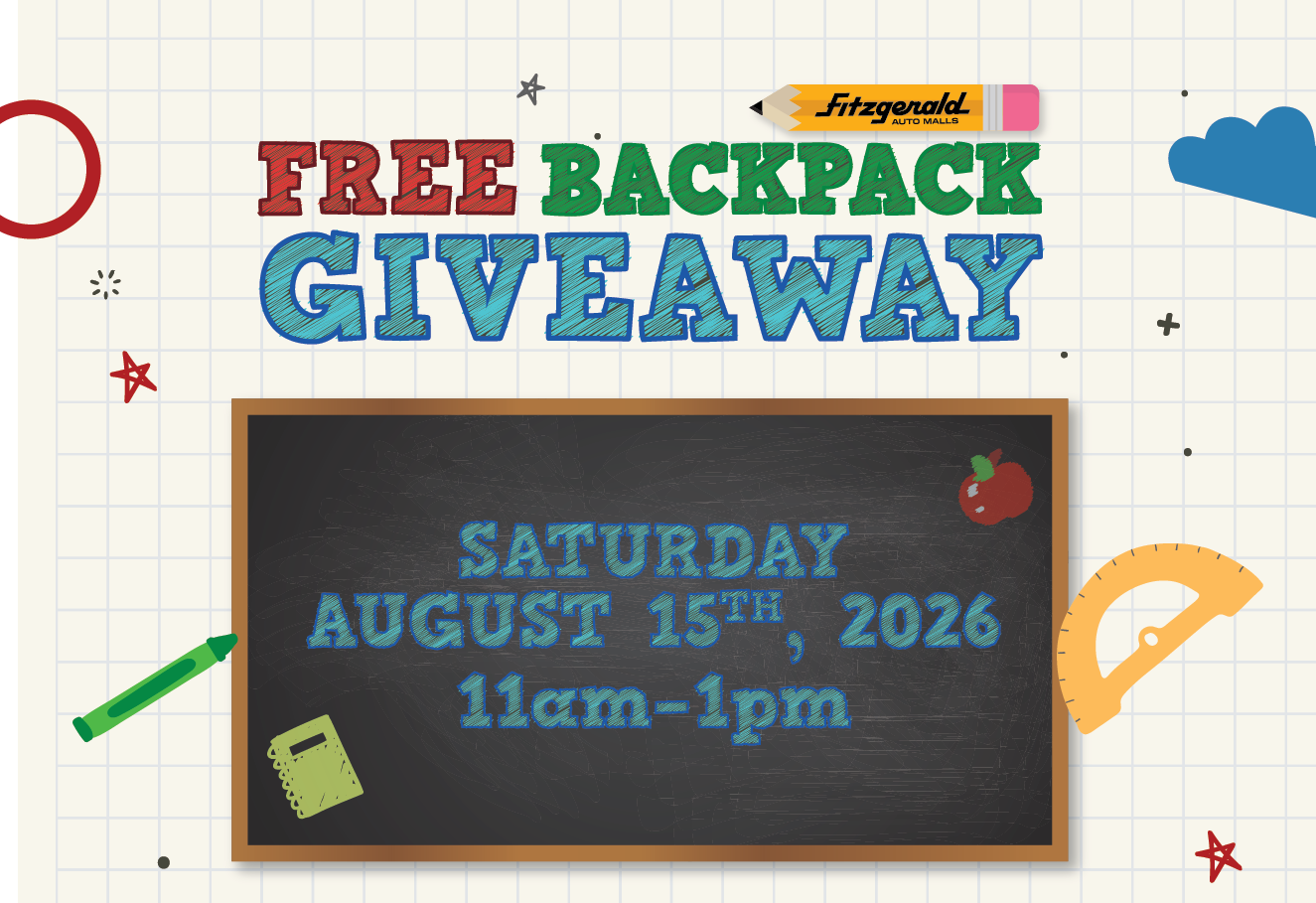 free backpack giveaway in Hagerstown, MD